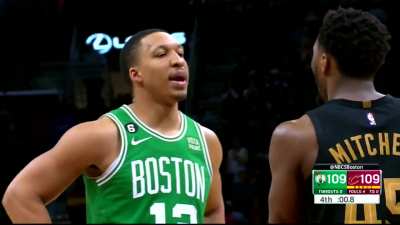 [Highlight] Grant Williams telling Donovan Mitchell "i'll make them both" before bricking both game winning FTs