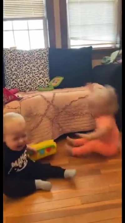 To play the victim