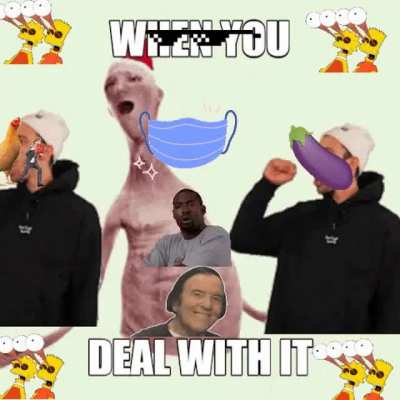 Deal with it.