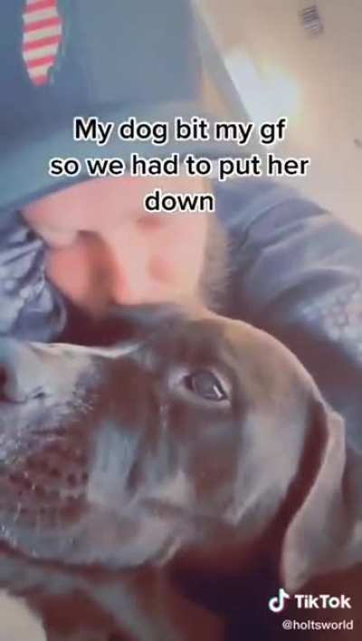 A sad moment ..