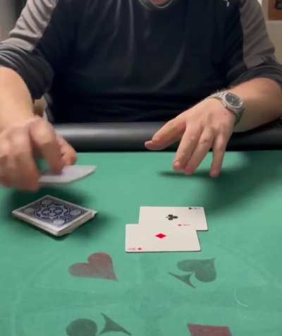 Four aces catching card