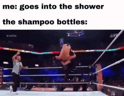 Get chokeslammed or whatever this move is lol