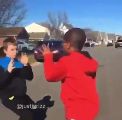 Clipped him