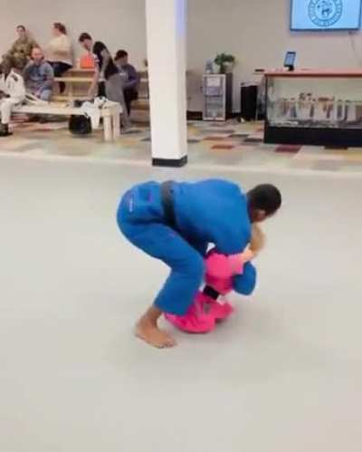 She's got some strength