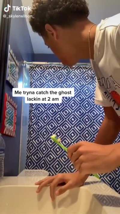 Just sent that ghost 5 houses down