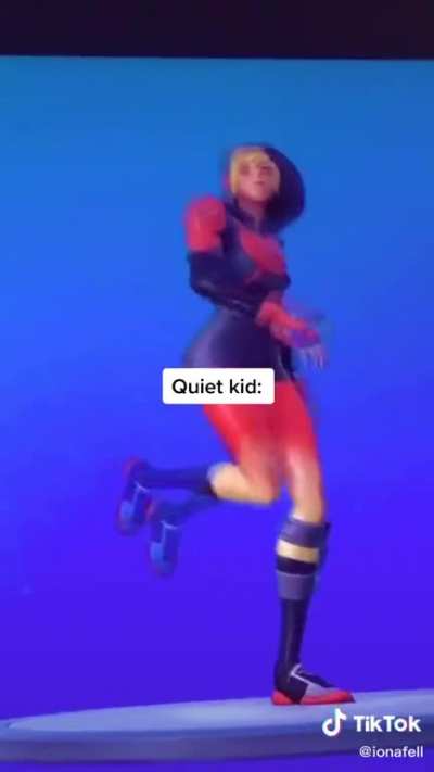 I ain’t one of those “fortnite= bad” people but this just just hit hard with the cringe