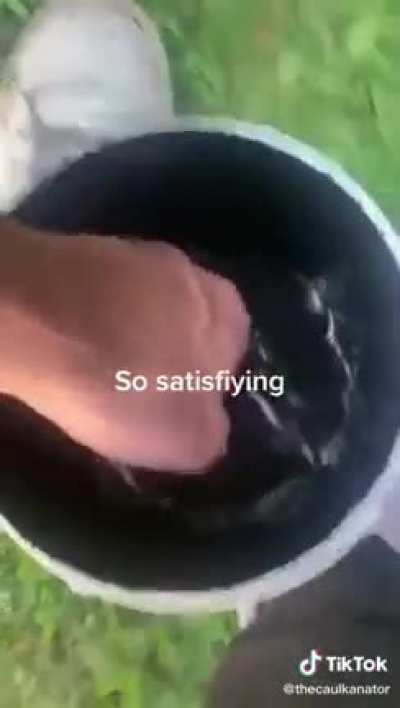 So satisfying!