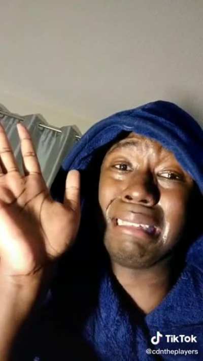 This Is CD, He's an Amazing Soul on TikTok that educates people on pre-colonization African Religions (Like Vodou). He posted this this morning & It's hurting my soul. He's asking if we could message his friend, wish him goodbye, and let him know he i