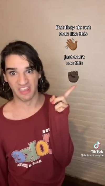 Imagine gatekeeping emojis.