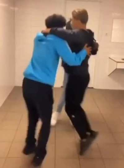 Just 3 guys dancing
