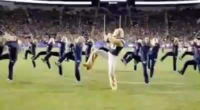 This mascot is smooth AF