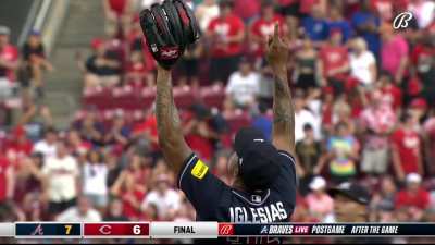 [Highlight] [Highlight] Raisel Iglesias strikes out Jonathan India to end the Reds win streak.