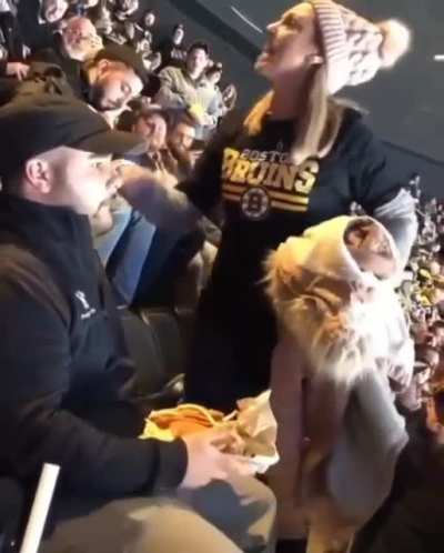 to watch a goddamn ball game in peace