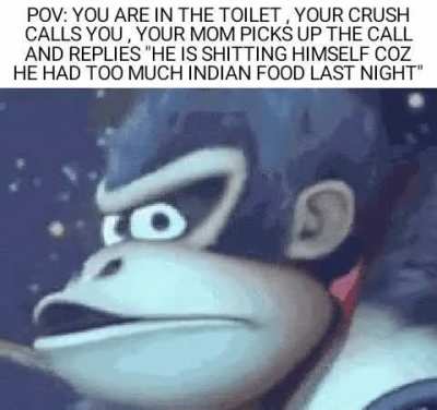 and he never came out from the toilet