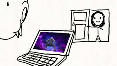 Made an animation of my dumb meme format
