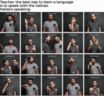 Source: I am Italian