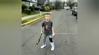 Baseball "trick shots"
