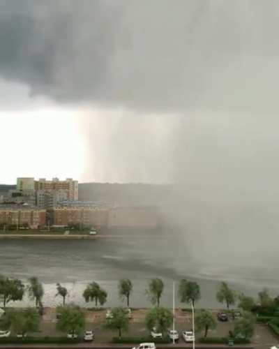 ? Edge of a rain storm