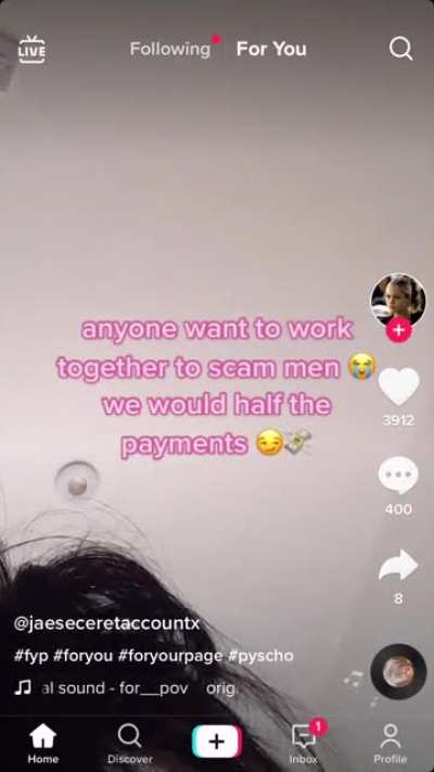 Why the hell is this acceptable on tiktok!? Comments are girls commenting there snap. One girl asked “I’m 17, is that ok” WTF