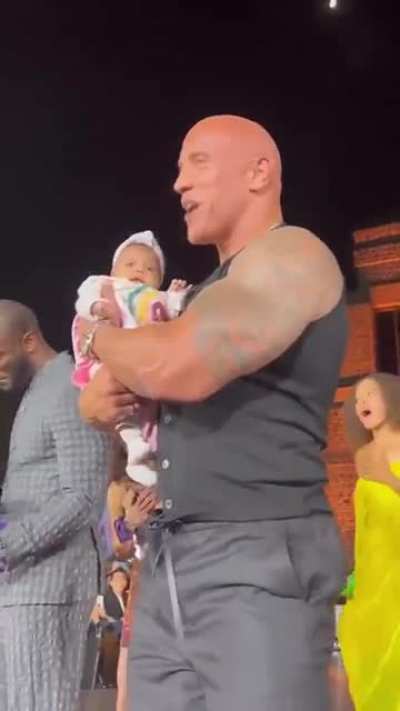 Crowdsurfing Baby