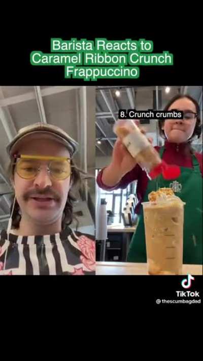 Barista reaction