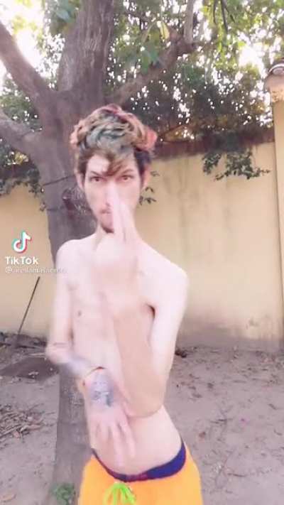 Why’s he doing that to the tree