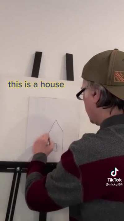 Grandpa’s first drawing