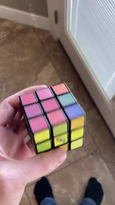 This is the Rubik’s Impossible