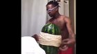 Rip watermelon