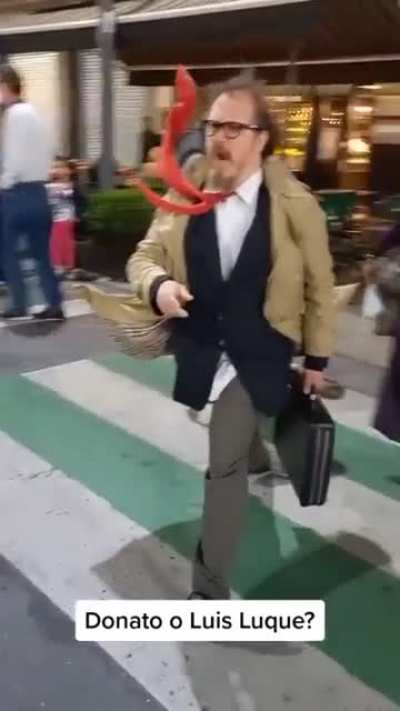 This street performance