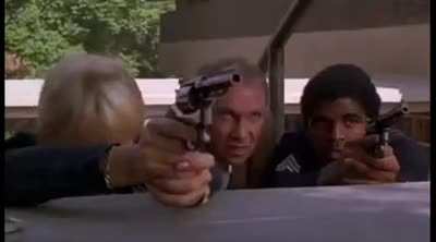 The original "Lethal Weapon" (1987) had a MUCH darker first scene than the Christmas Tree Lot one that was used in the released version.