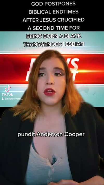 JESUS IS A BLACK TRANSGENDER LESBIAN