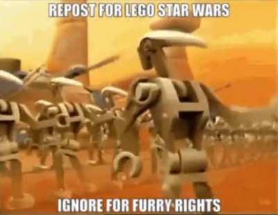 My allegiance is to the Republic to democracy!