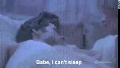 Babe I can’t sleep