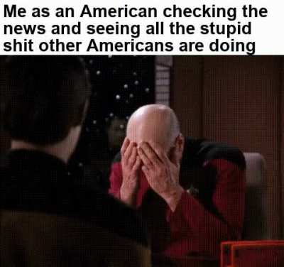 I'm not mad, just disappointed. In my entire country.