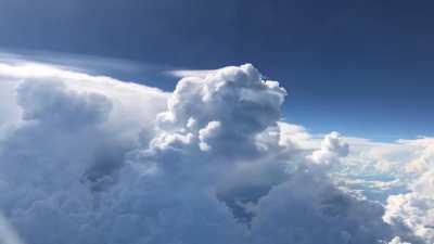 ? Avoiding a storm!