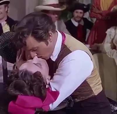 Smoking and kissing from "The Pirate" 1948.