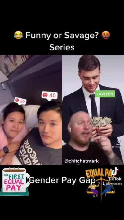 Gender Pay Gap - Funny or Savage Series