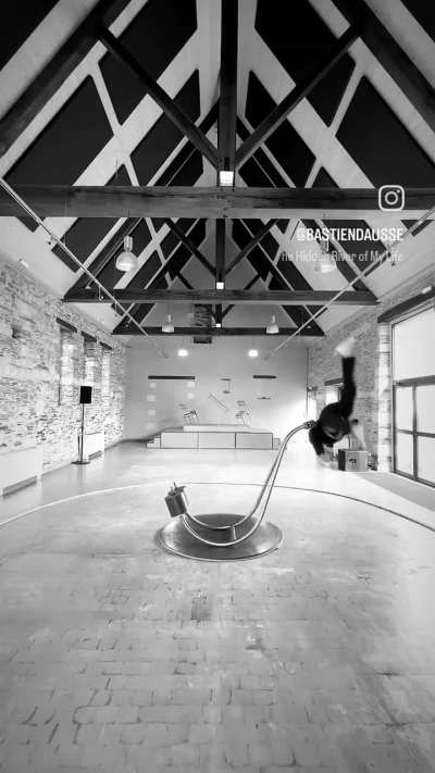 An artist made this device to imitate weightlessness
