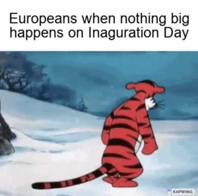 Can’t confirm, am American