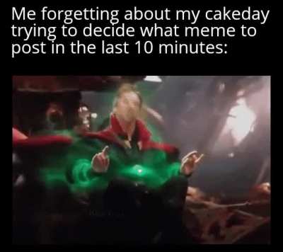 I gotta be fast
