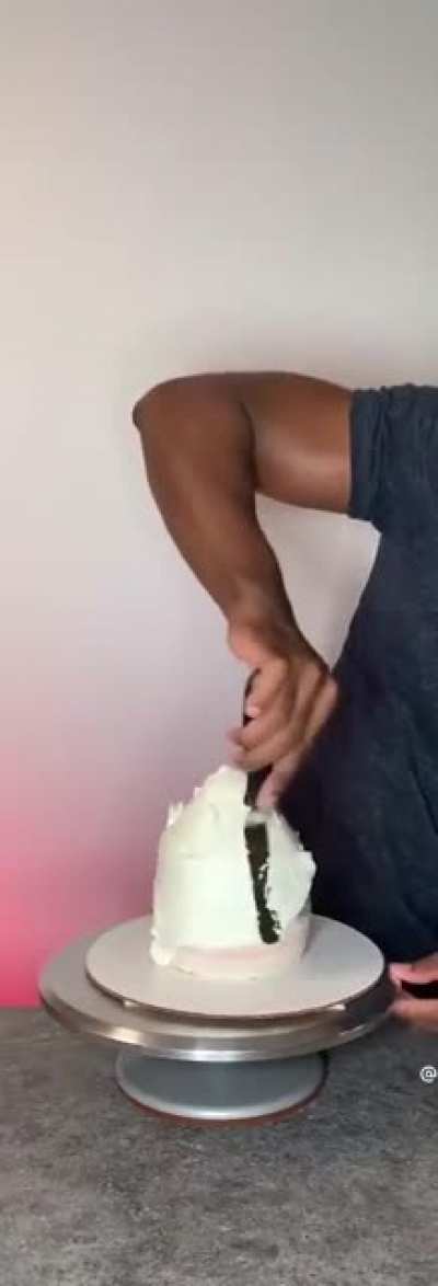He did a great job with that strawberry?