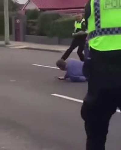 How to properly take down a person with a knife