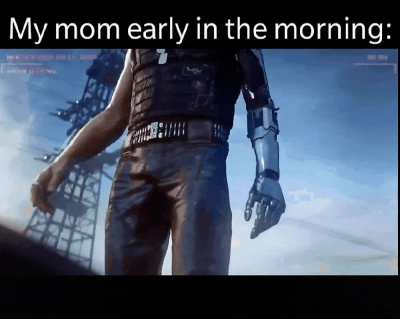 Mom I'm a samurai