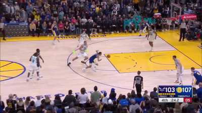 [Highlight] Jordan Poole Shook Off Mason Plumlee Again to Find Jonathan Kuminga for the Clutch Dunk