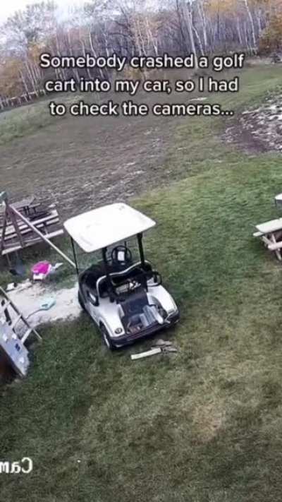Insurance isn’t gonna believe this until you show them the video