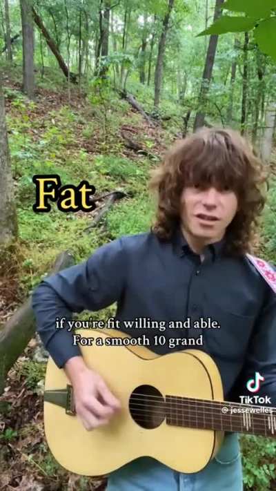 It's your own damn fault you're so damn fat