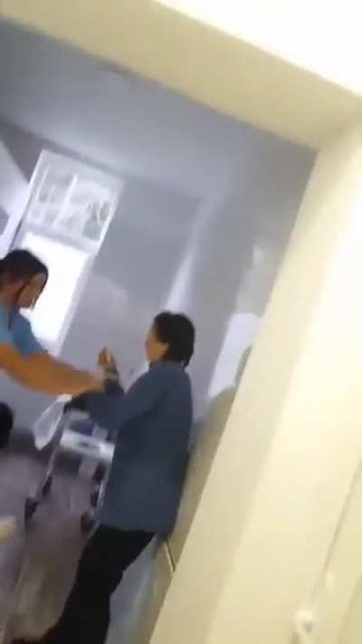 "Care workers" in Kosovo recorded hitting and abusing elderly resident. According to local news, 3 people are arrested.