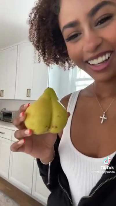 That pear just keep getting more interesting!