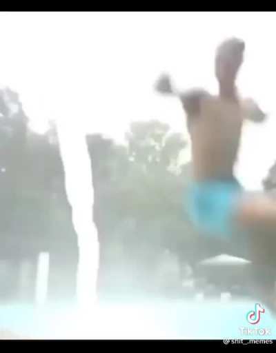 Just going for a quick swim